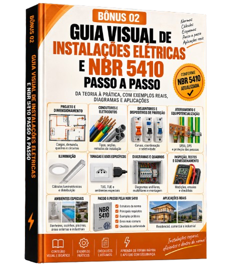 Bônus 02 - Guia Visual de Instalações Elétricas e NBR 5410 Passo a Passo