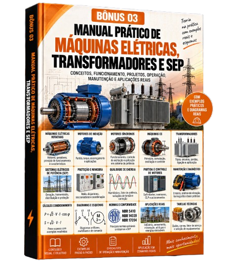 Bônus 03 - Manual Prático de Máquinas Elétricas, Transformadores e SEP