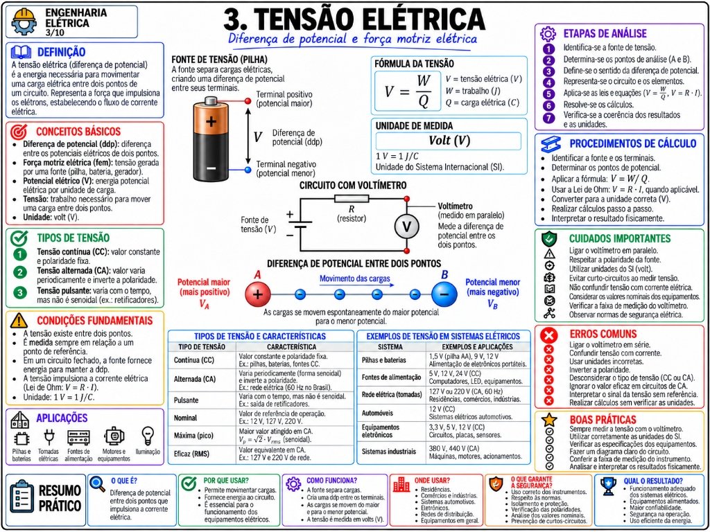 3. Tensão Elétrica (5/10)
