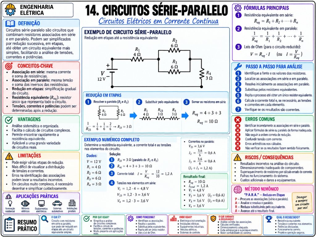 14. Circuitos Série-Paralelo (8/10)